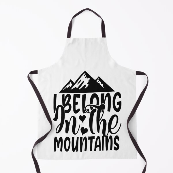 Item preview, Natur Berge Spruch - i belong in the mountains designed and sold by Raeolus.
