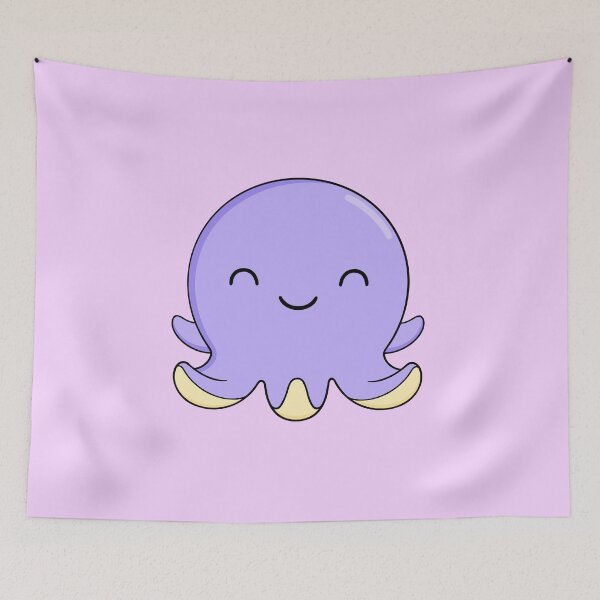 Item preview, Cute Octopus (Purple) designed and sold by BaconPancakes21.