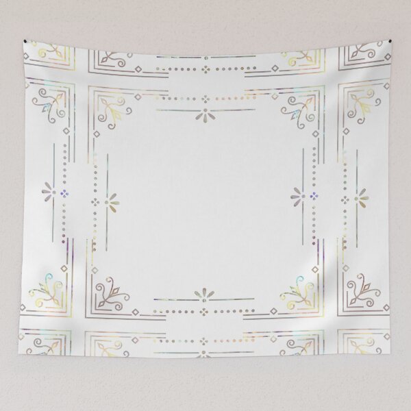 Item preview, Holo Boho Decorative Pattern white background designed and sold by NelBo.