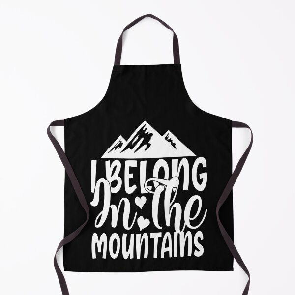 Item preview, i belong in the mountains - saying nature mountains designed and sold by Raeolus.