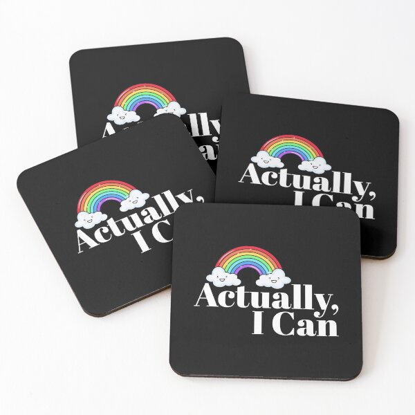 Item preview, Actually I can T Shirt, Hoodies, Stickers - Motivational Design designed and sold by ShaykhUmer.
