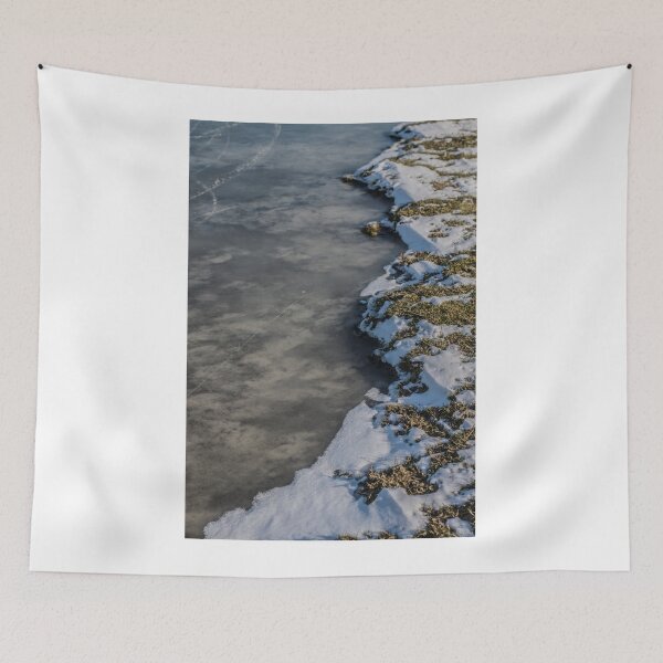Item preview, Frozen creek in middle of winter designed and sold by erikvanrent.