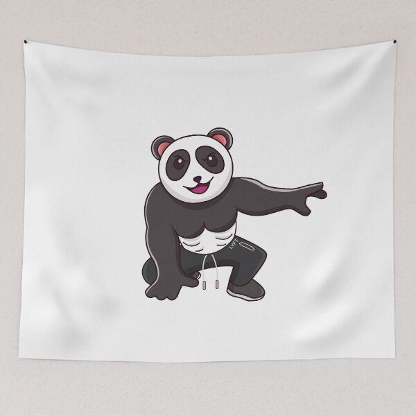 Item preview, Muscular Panda Epic Styles designed and sold by lifeoftrickster.