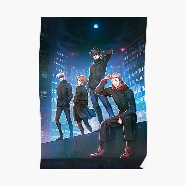 Jujutsu In The City Poster