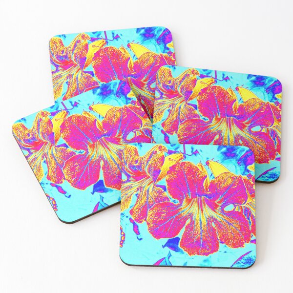 Item preview, AQUA FLORAL TROPICANA designed and sold by Opalbluerose.