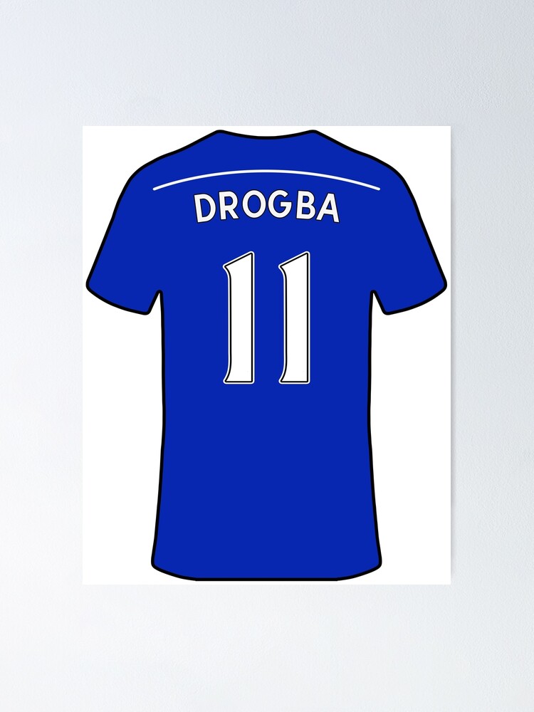 Retro chelsea shirt drogba