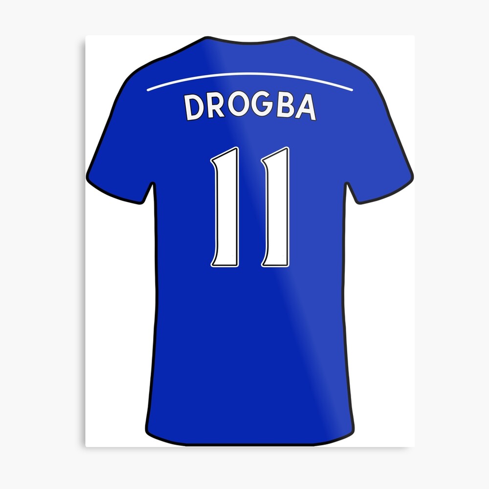 Didier Drogba 2014/15 Jersey Framed Art Print for Sale by slawisa