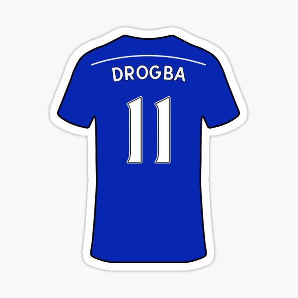 propeller Analytisch Rauw Didier Drogba 2014/15 Jersey" Sticker for Sale by slawisa | Redbubble