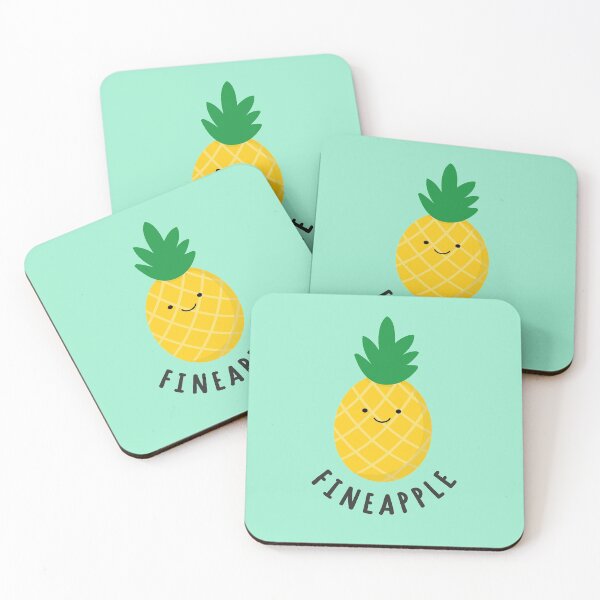 Item preview, Fineapple Cute Funny Pineapple designed and sold by Marzuqi Che Rose.