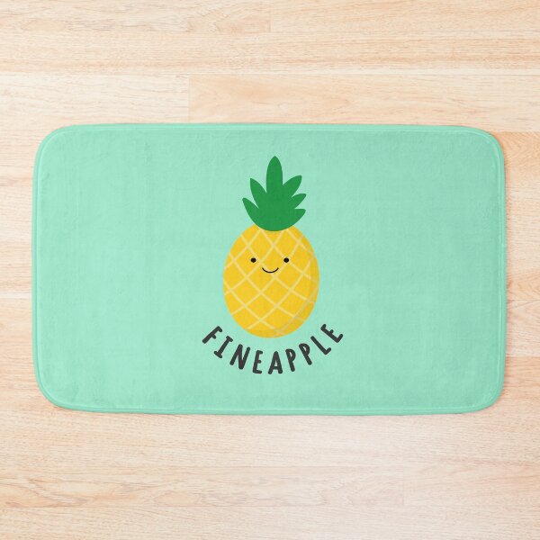 Item preview, Fineapple Cute Funny Pineapple designed and sold by Marzuqi Che Rose.