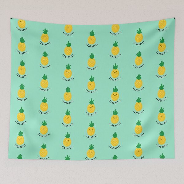 Item preview, Fineapple Cute Funny Pineapple designed and sold by Marzuqi Che Rose.