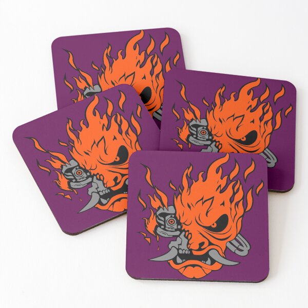 Item preview, Flaming Cyborg Samurai  designed and sold by Amenporium.