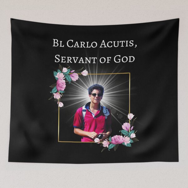 Item preview, Blessed Carlo Acutis Pray For Us First Millenial Saint Servant of God Gift designed and sold by YourWayOfLife.