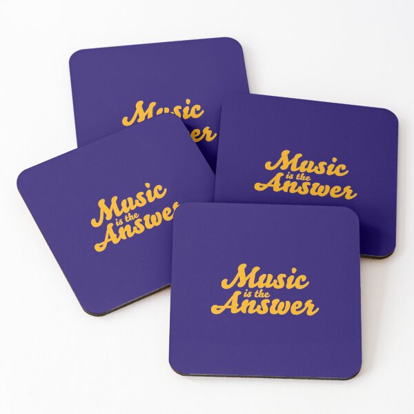 Item preview, Music is The Answer, deejays music quote gift. designed and sold by paulo silveira.