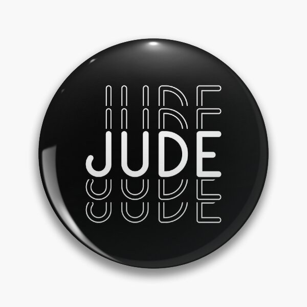 Item preview, Jude Name in Black and White Style designed and sold by Time-is-Money.