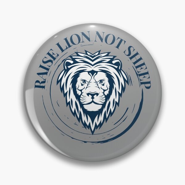 Item preview, Raise Lions Not Sheep designed and sold by H2O-Shop.