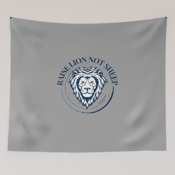 Item preview, Raise Lions Not Sheep designed and sold by H2O-Shop.