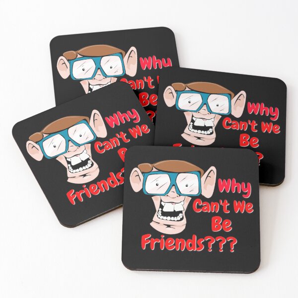 Item preview, Why Can't We Be Friends? designed and sold by Billgreen54.