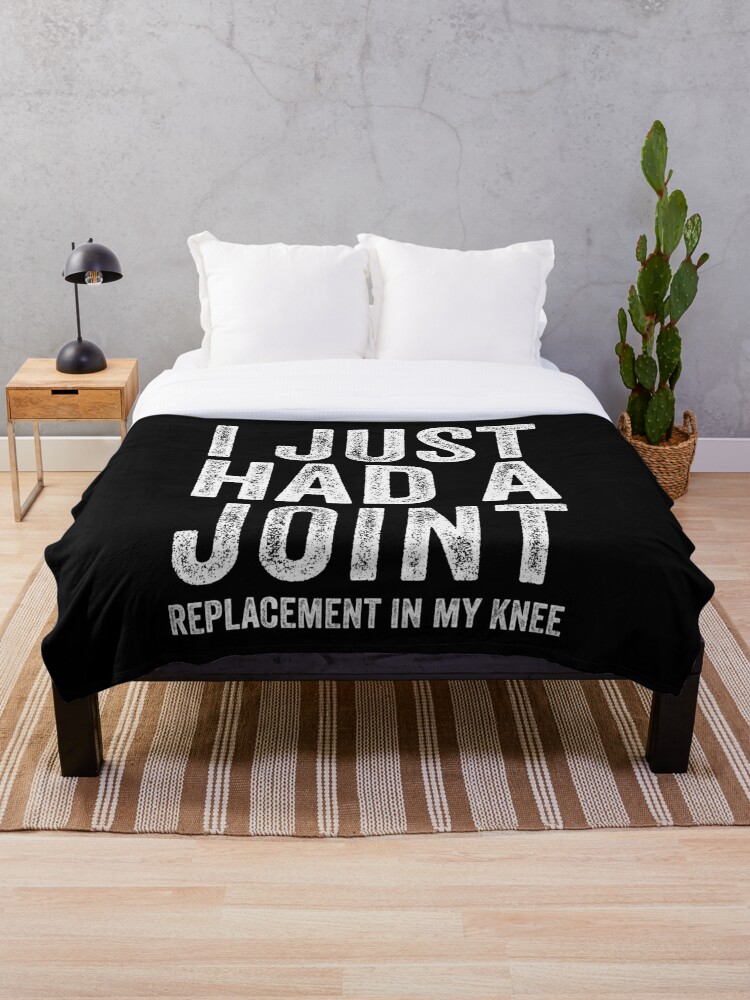 I Knee'd Help New Knee Surgery Replacement Funny Throw Pillow by