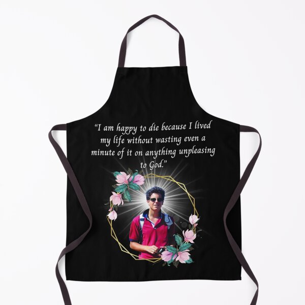 Item preview, Blessed Carlo Acutis Pray For Us First Millenial Saint Servant of God Quote Gift designed and sold by YourWayOfLife.