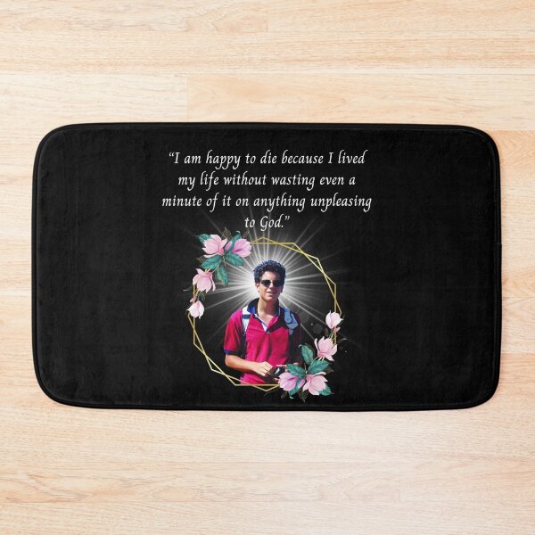 Item preview, Blessed Carlo Acutis Pray For Us First Millenial Saint Servant of God Quote Gift designed and sold by YourWayOfLife.