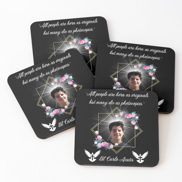 Item preview, Blessed Carlo Acutis Pray For Us First Millenial Saint Servant of God Quote Gift designed and sold by YourWayOfLife.