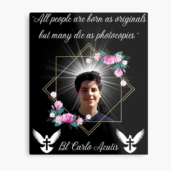 Item preview, Blessed Carlo Acutis Pray For Us First Millenial Saint Servant of God Quote Gift designed and sold by YourWayOfLife.