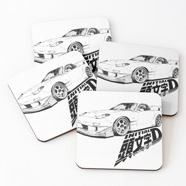 Item preview, Initial D Rx7 FC Manga Classic designed and sold by GeeknGo.