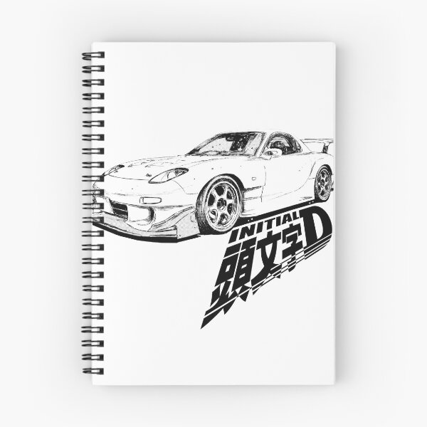 Item preview, Initial D Rx7 FC Manga Classic designed and sold by GeeknGo.