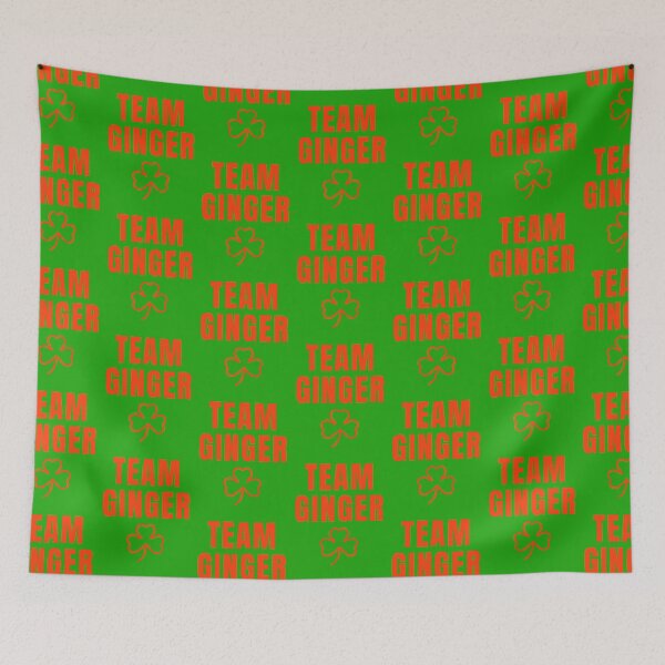 Item preview, Team Ginger. Irish. Redhead. St Patricks Day. Clover designed and sold by JellyBeenzz.