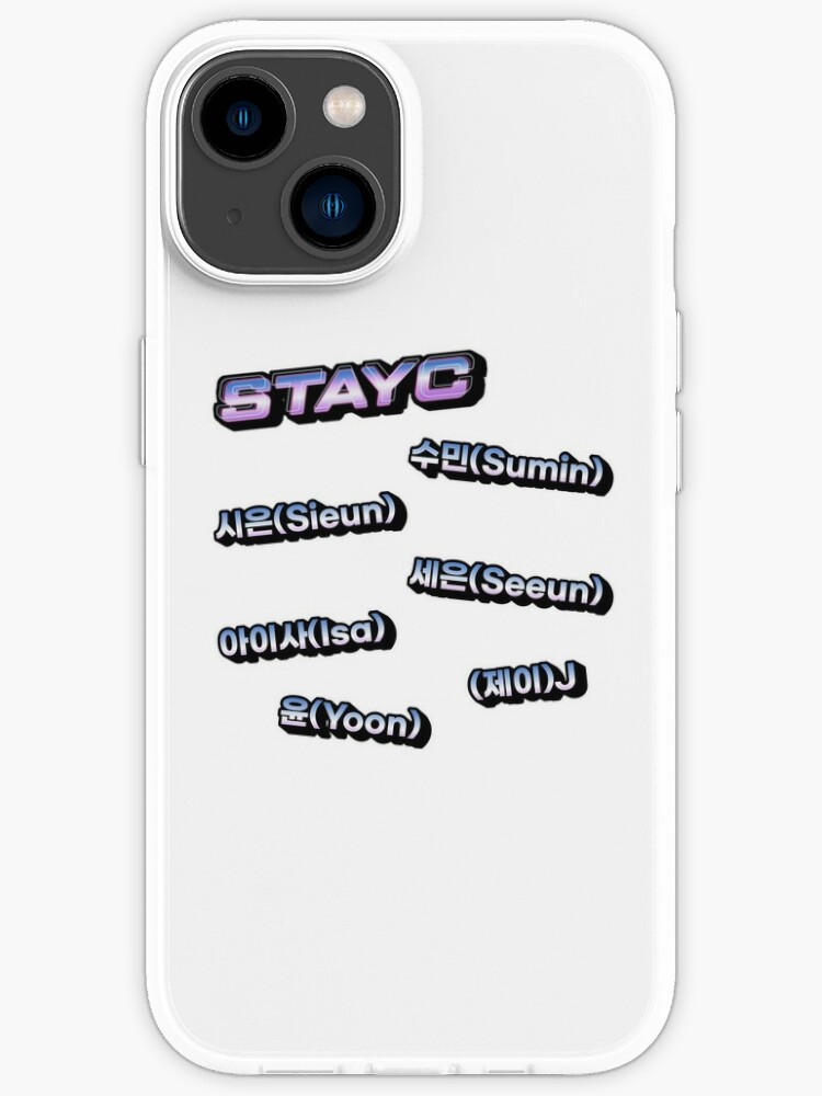 STAYC K-Pop Stickers" iPhone Case for Sale by artsycore | Redbubble