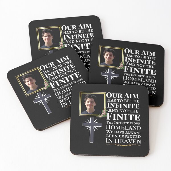 Item preview, Blessed Carlo Acutis Pray For Us First Millenial Saint Servant of God Quote Gift designed and sold by YourWayOfLife.