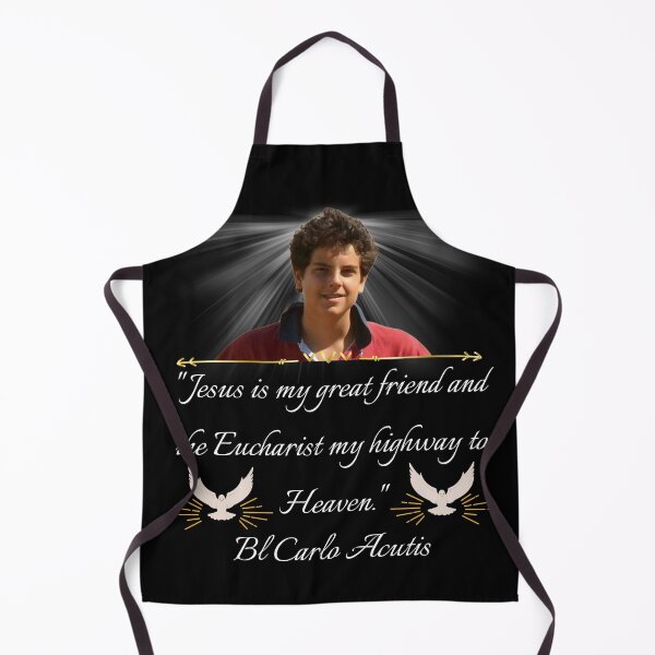 Item preview, Blessed Carlo Acutis Pray For Us First Millenial Saint Servant of God Quote Gift designed and sold by YourWayOfLife.