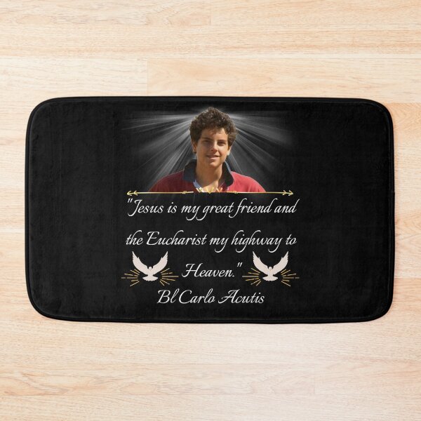 Item preview, Blessed Carlo Acutis Pray For Us First Millenial Saint Servant of God Quote Gift designed and sold by YourWayOfLife.