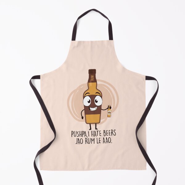Item preview, Pushpa, I Hate Beers Jao Rum Le Aao designed and sold by artistkalpesh.