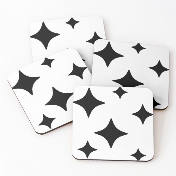 Item preview, Rounded Diamond Stars designed and sold by sagar96.