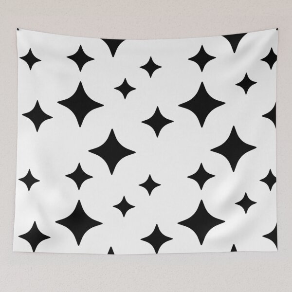 Item preview, Rounded Diamond Stars designed and sold by sagar96.