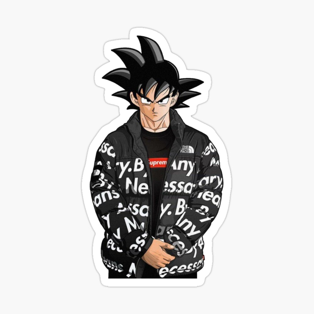 Goku and Vegeta Drip Sticker for Sale by myattqlmatten