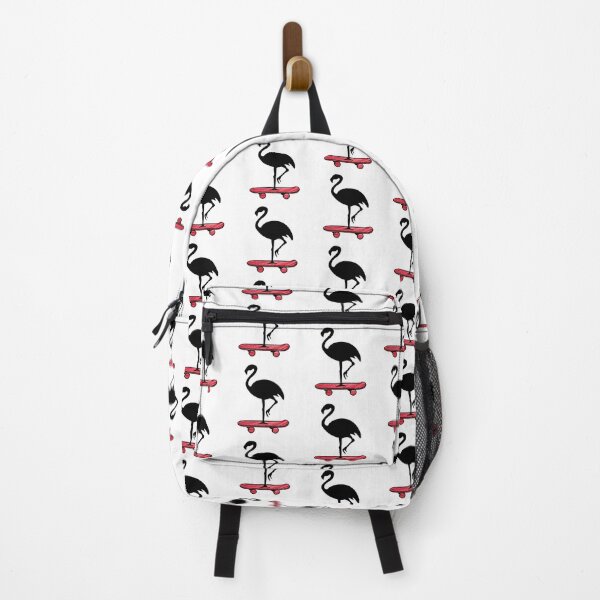 Item preview, Skateboarding Flamingo designed and sold by KrisInStitches.