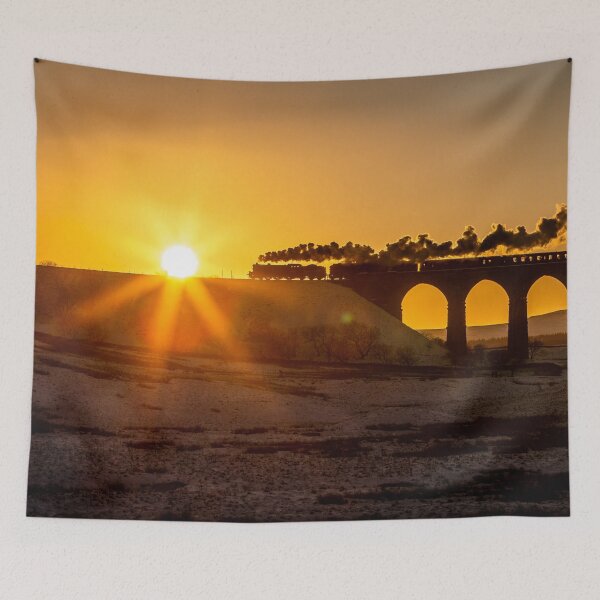 Item preview, Double Header Steam Train and Ribblehead  designed and sold by Charlotte  Graham.