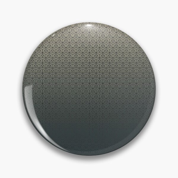 Item preview, Warm Gray monochrome isometric pattern designed and sold by Blacklinesw9.