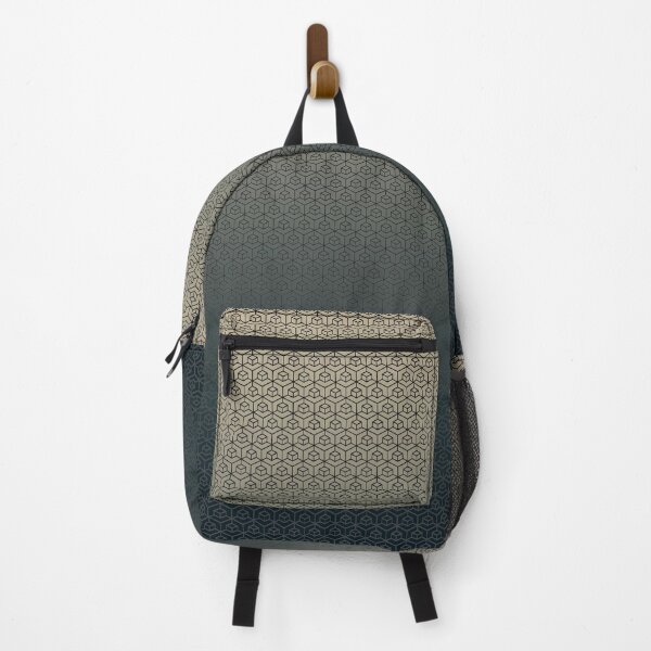 Item preview, Warm Gray monochrome isometric pattern designed and sold by Blacklinesw9.