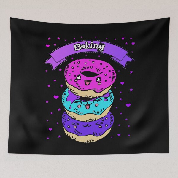 Item preview, Baking Donuts Donut Baking Kawaii Comic designed and sold by AOCreativeProd.