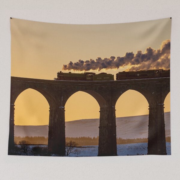 Item preview, Double Header Steam Train and Ribblehead  designed and sold by Charlotte  Graham.