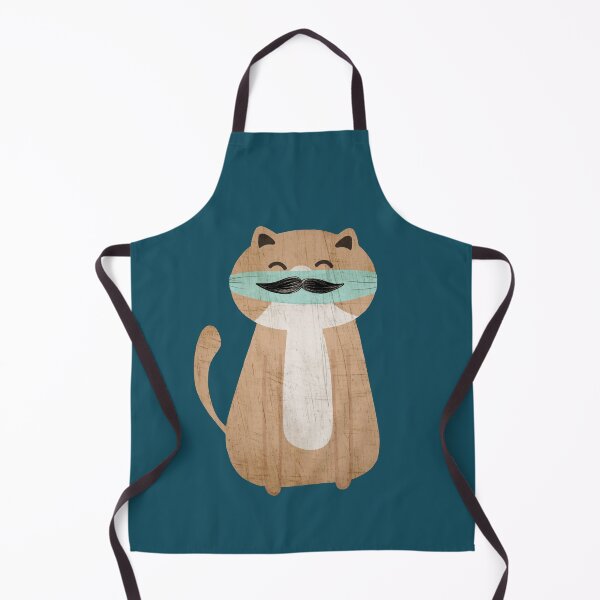 Item preview, Lovely cat with mustache mask designed and sold by piastrelli.