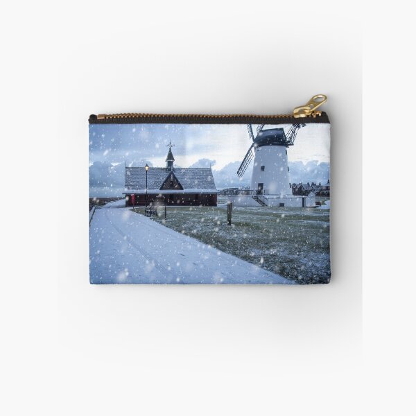 Item preview, Lytham Windmill During Snowfall designed and sold by Mark Liebenberg.