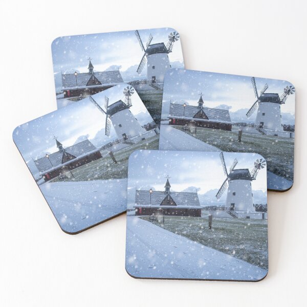 Item preview, Lytham Windmill During Snowfall designed and sold by Mark Liebenberg.
