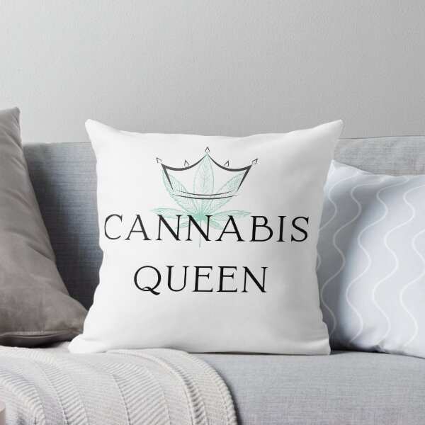 Artikelvorschau, | Cannabiskönigin | Kluger erfolgreicher Kiffer | Unkraut Meme | entworfen und verkauft von AlfaEcho.