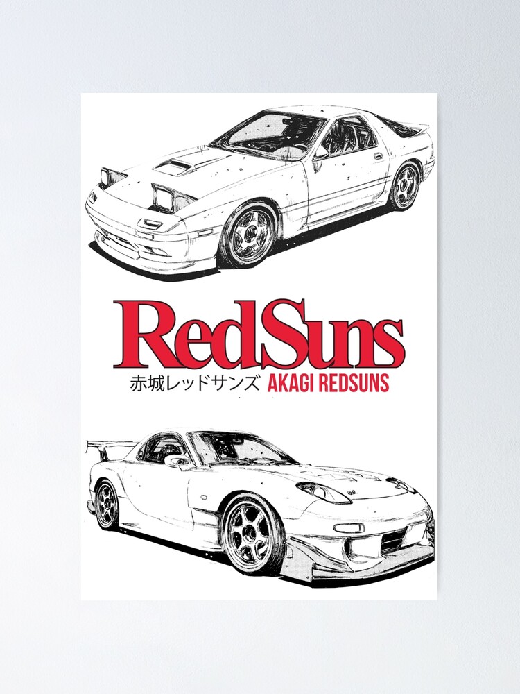 Initial D - Akagi Redsuns Initial D - Akagi Redsuns