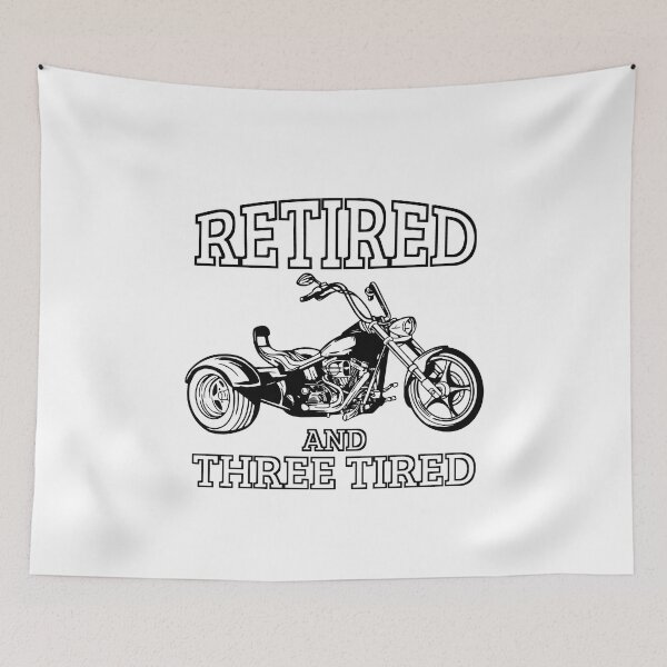 Item preview, Three Wheelers Trike Motorcycle Biker Retired designed and sold by leofel.